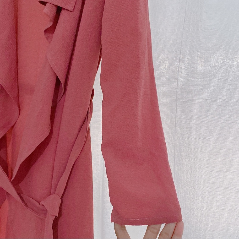 Pink duster jacket - Picture 4 of 5